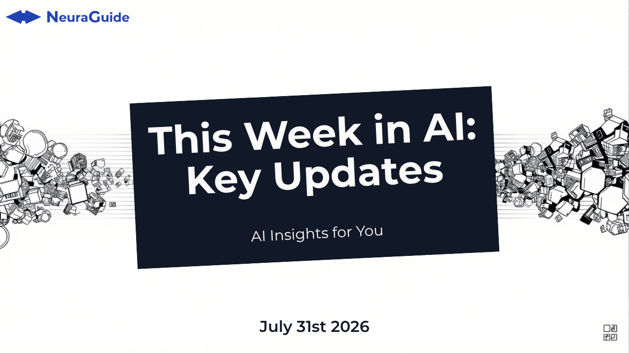 This Week in AI: July 25 – 31, 2026